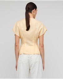 Staple the Label - Estelle Pleated Blouse