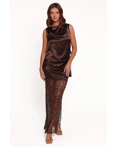 Petal & Pup - Dayton Skirt Set - Brown