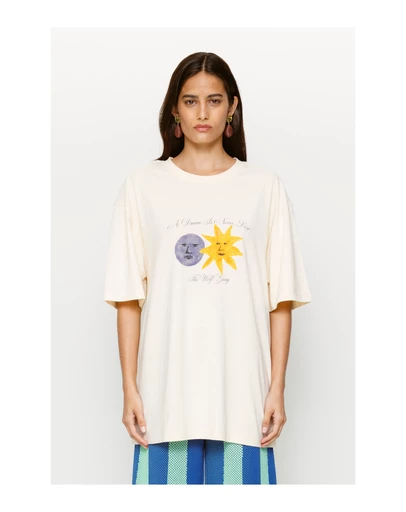 The Wolf Gang - Relaxed Camiseta T-shirt - Cream