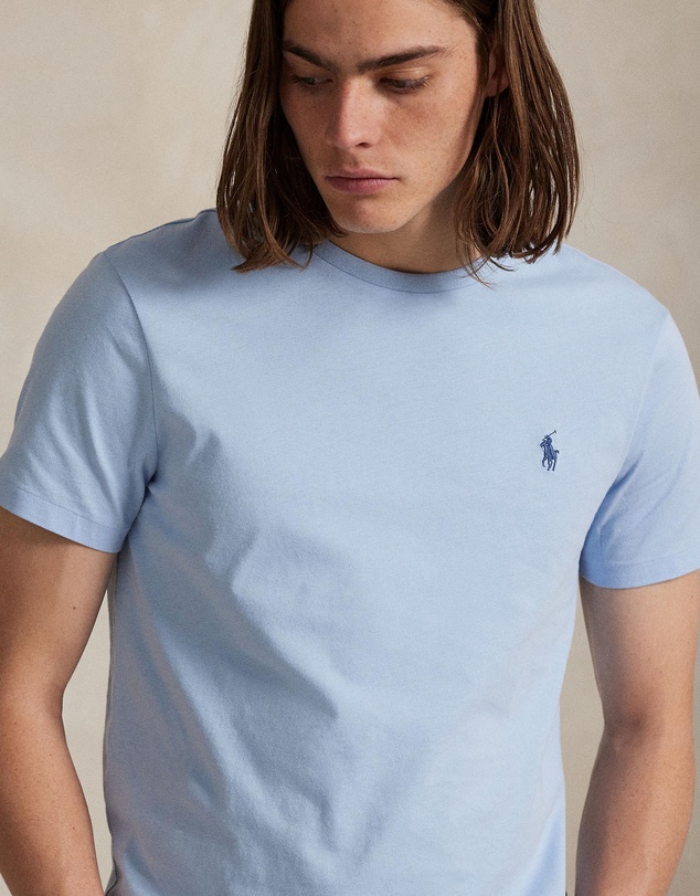 Polo Ralph Lauren - Custom Slim Fit Jersey Crewneck T-Shirt - ICONIC EXCLUSIVE