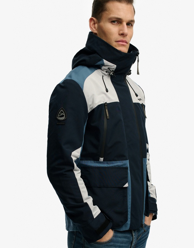 Superdry - Hooded Colour Block Slim Fit Windbreaker