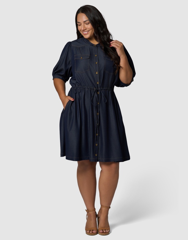 Indigo Tonic - Marley Chambray Mini Dress