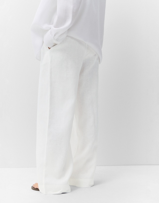 UNISON - Essential Linen Wide Leg Pant