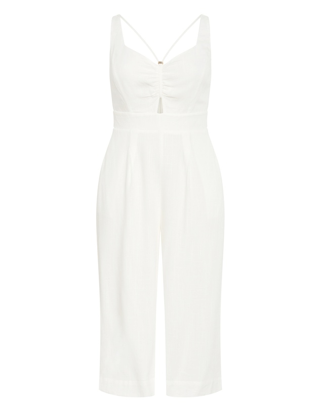 City Chic - Raya Wide Leg Jumpsuit