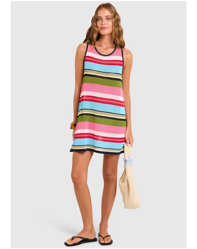 Subtitled - Alicante Stripes Knit Mini Dress