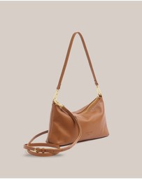 VESTIRSI - Ashley Tan Leather Crossbody Bag