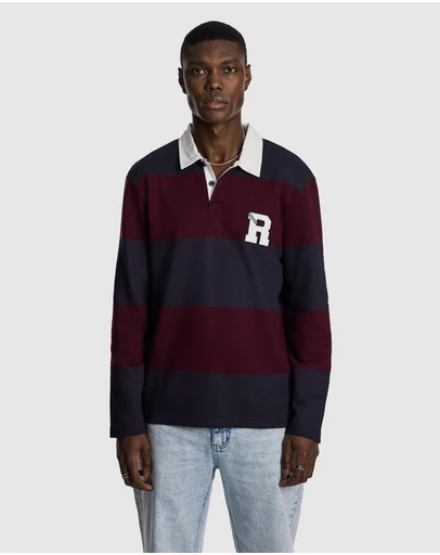 yd. - Gunner Long Sleeve Polo Shirt
