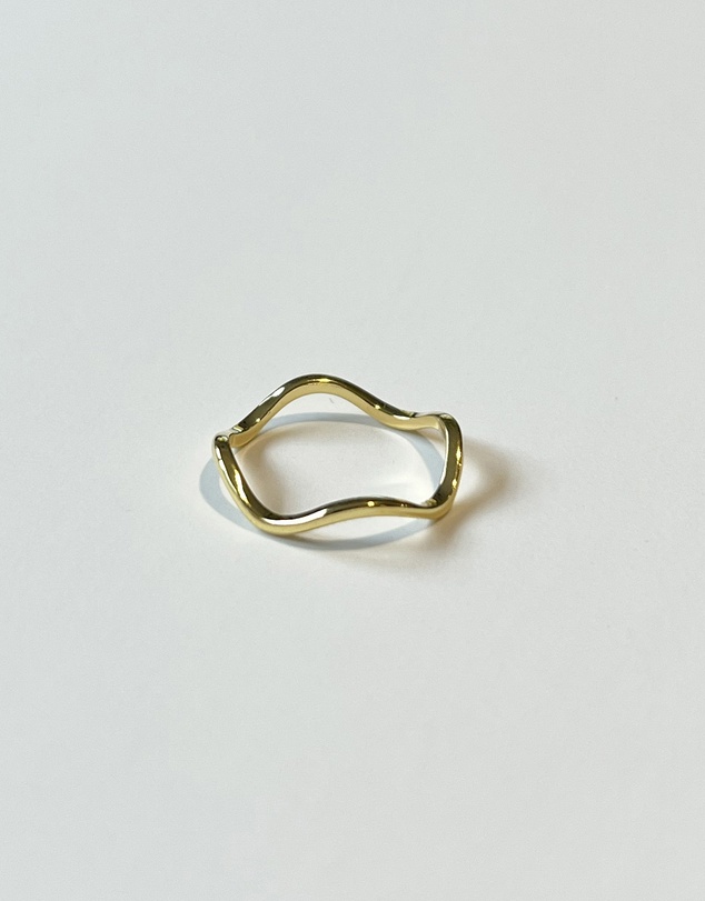 SAINT VALENTINE - Vera Wave Ring - Gold