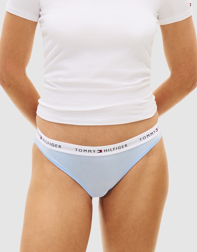 Tommy Hilfiger - 3-Pack Logo Waistband Stretch Cotton Briefs