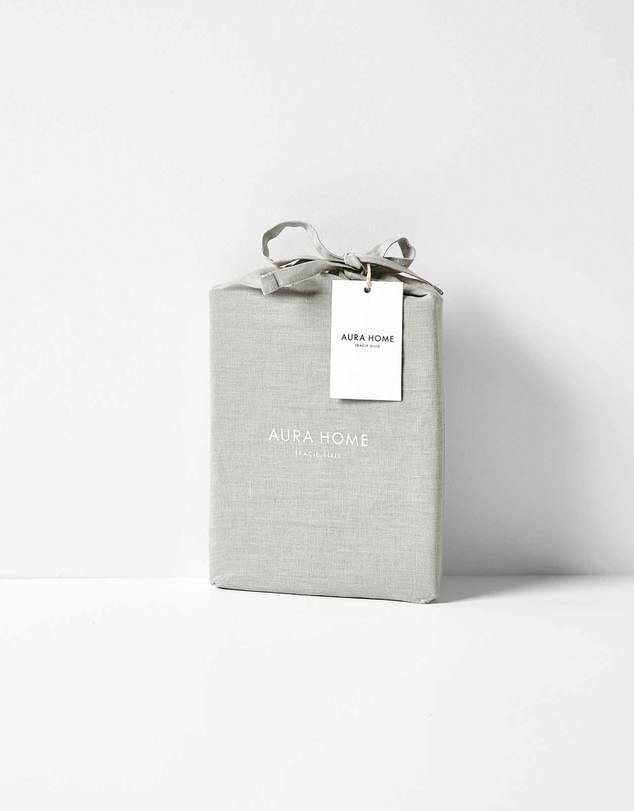 Aura Home - Emile Linen European Pillowcase