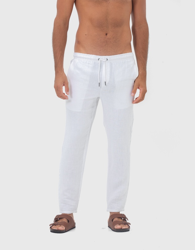 Coast Clothing - Coast Linen Pant - White