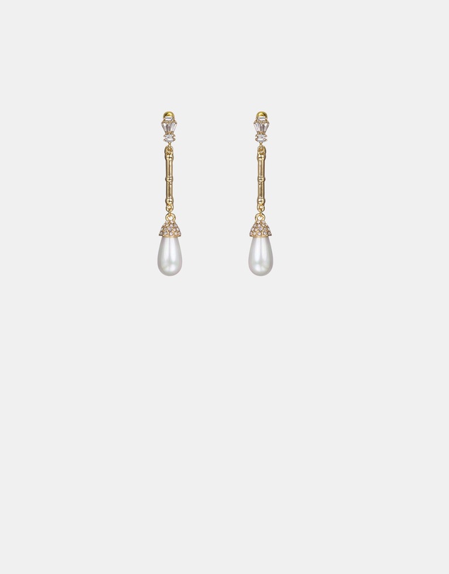 Kitte - Palais Earrings - Gold/Pearl