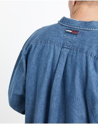 Vintage by The Real Deal - Pre Loved - Vintage 90s Tommy Hilfiger Jeans Denim Button Up Shirt