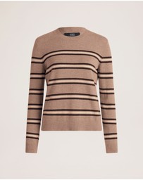 SABA - Nora Wool Cashmere Stripe Knit