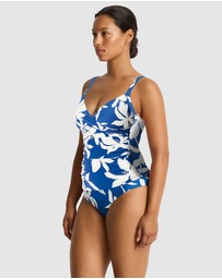 Sea Level Australia - Leilana Cross Front Scoop Back Tankini