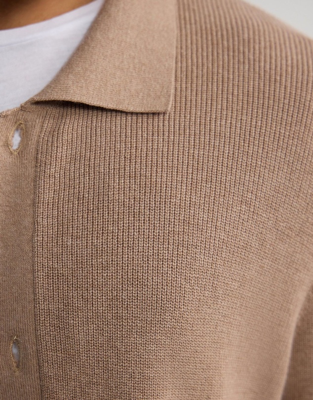 Oxford - Ford Rib Cotton Cardigan