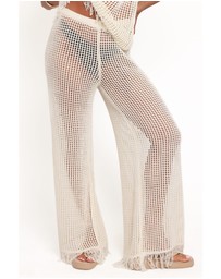 Petal & Pup - Lorna Knitted Pant - Off White