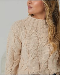 Esther & Co - Hadi Knit - Beige