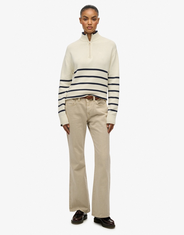 Superdry - Cotton Half Zip Knit
