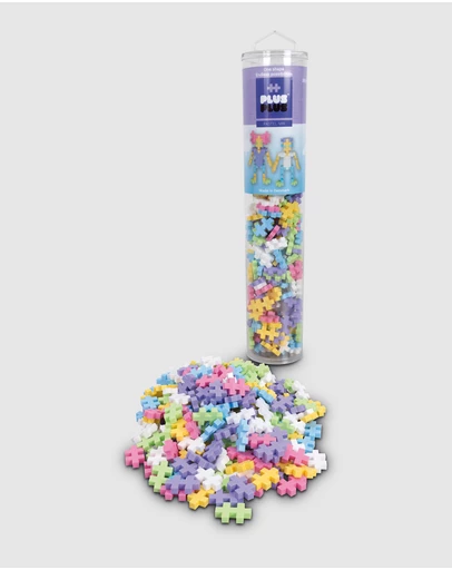Plus Plus - Plus-Plus - Pastel mix - 240 pcs Tube