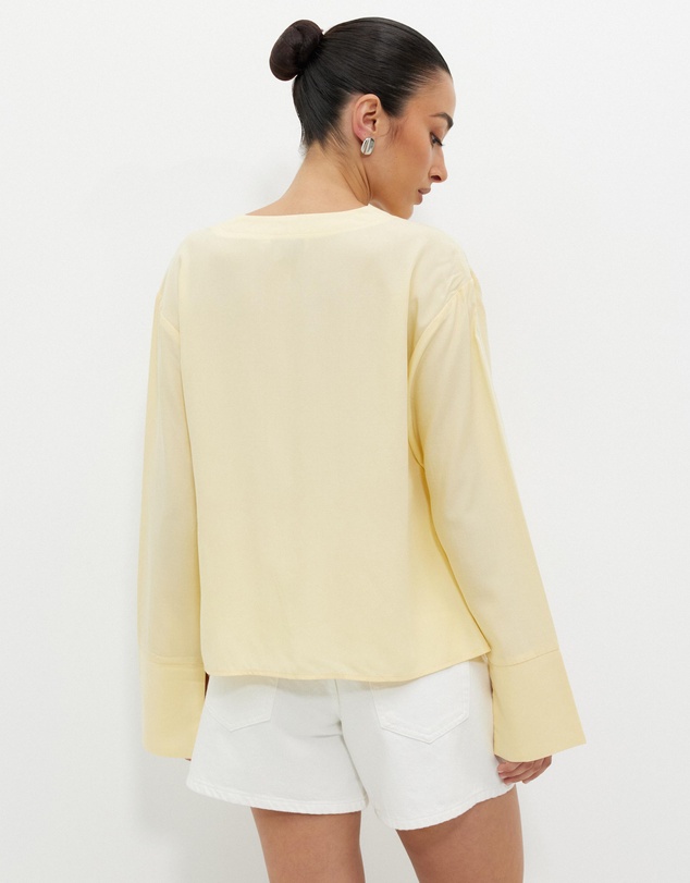 Calli - Georgia Tie Front Blouse