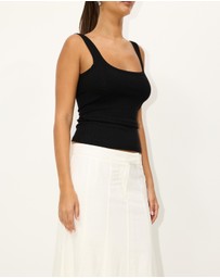 Dazie - Driftwood Fluted Linen Blend Maxi Skirt