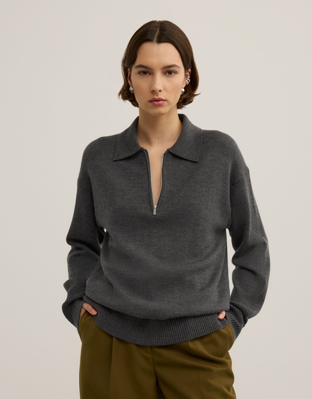 Witchery - Zip Polo Knit