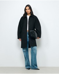 AERE - Boucle Cocoon Coat