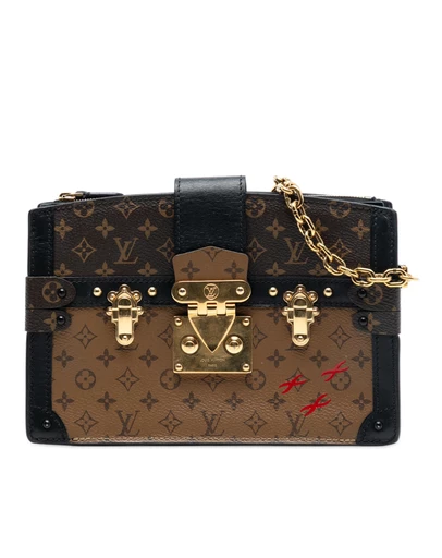Pre-Loved by Azura Reborn - Pre-Loved Monogram Reverse Trunk Clutch