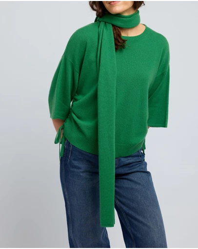 Huntly - Agnes Cashmere T Shirt