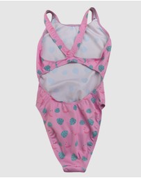 Salty Johnson - Leaves Thick Strap One Piece