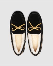 EVERAU - EverAU Ugg Miracle Moccasin Leather Upper Moccasins
