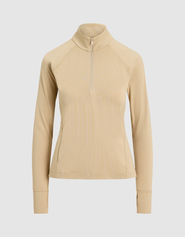 Polo Ralph Lauren - Stretch Jersey Quarter-Zip Sweat