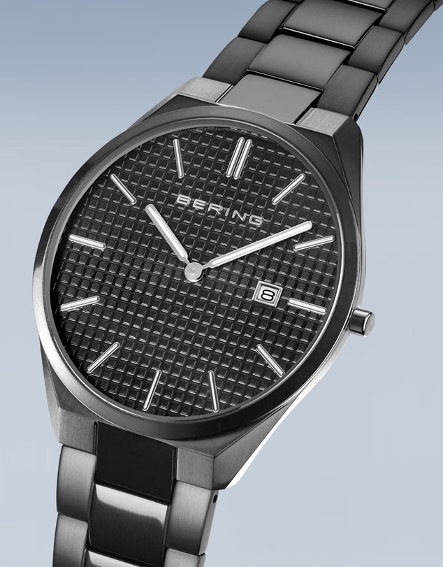 Bering - Bering Ultra Slim 40mm Grey Watch