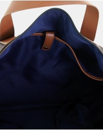 Pierre Cardin - Pierre Cardin 2-Tone Lite Overnight Bag