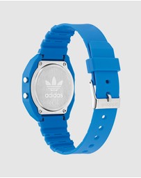 adidas Originals - Digital Two Blue Resin Watch