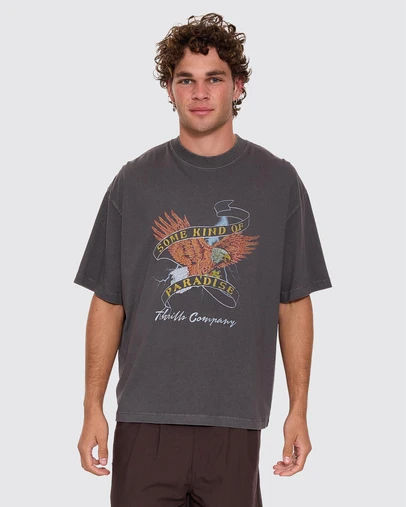 Thrills - Banner Of Strength Box Crop Tee