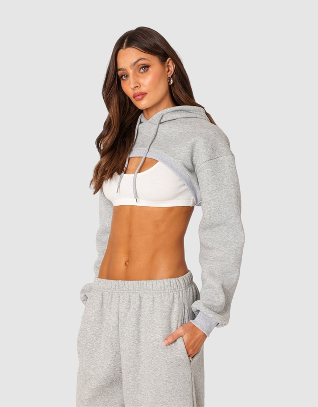 EDIKTED - Eden Shrug Hoodie