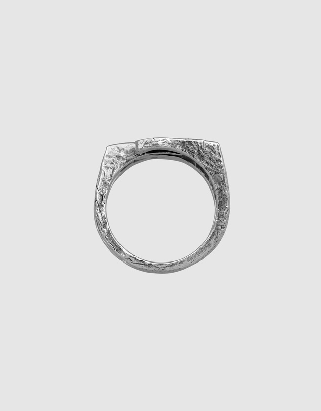 Haze & Glory - ICONIC EXCLUSIVE - Quatro Ring in Oxidised 925 Silver