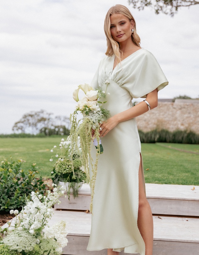 Petal & Pup - Ricki Maxi Dress - Sage Green