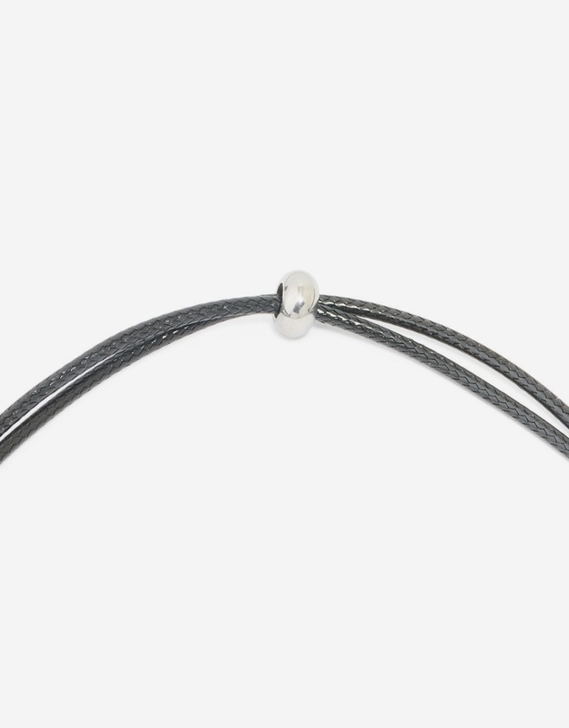 Lovisa - Waterproof Stainless Steel Bubble Large Bubble Letter L Cord Necklace