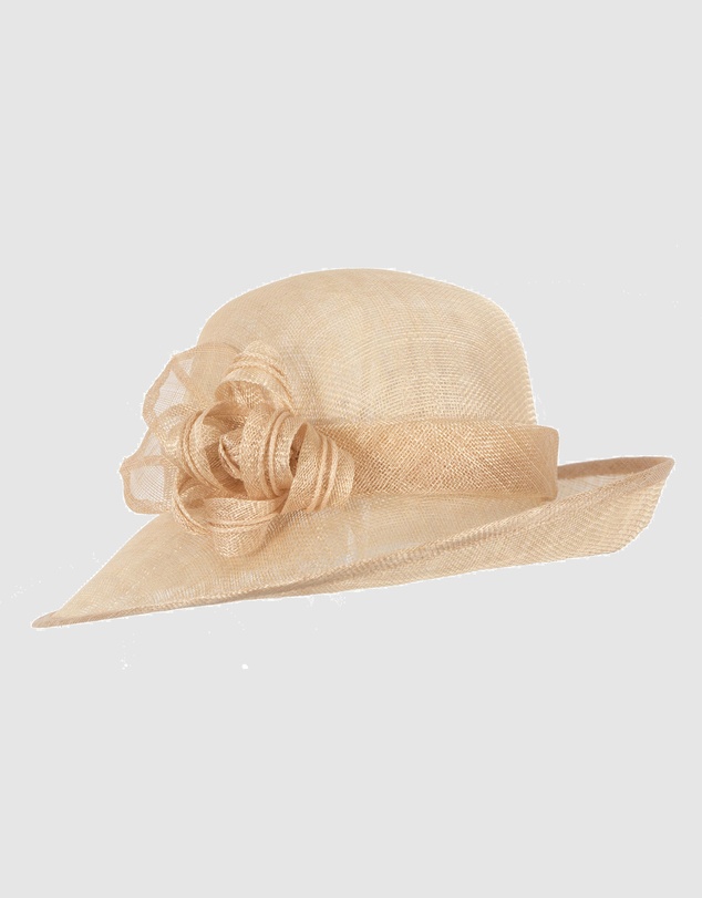 Max Alexander - Sinamay Nude Fashion Hat