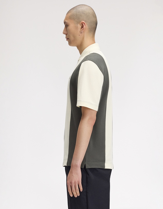 Fred Perry - Cut And Sew Panelled Polo Shirt