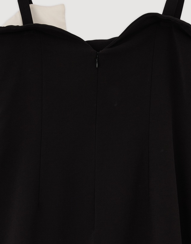 Revibe - Repaired BY JOHNNY. Phillipa Fold Contrast Dress - AU 14