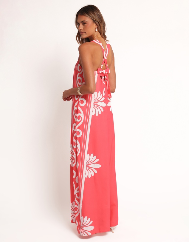 Petal & Pup - Valeria Maxi Dress - Coral