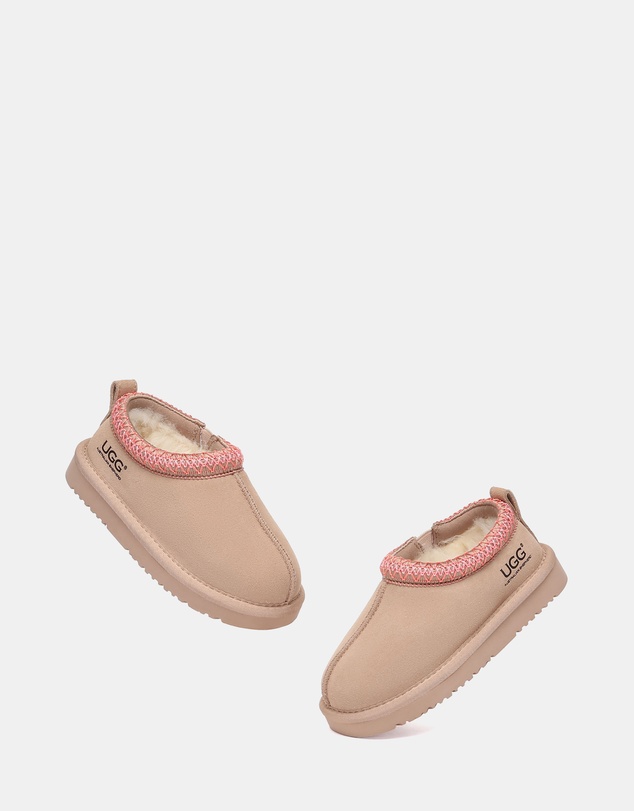 EVERAU - Australian Shepherd Ugg Tay Kids Cow Suede Upper House Shoes