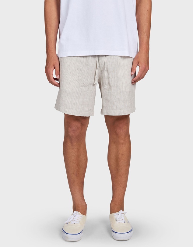 Academy Brand - Stripe Riviera Linen Short