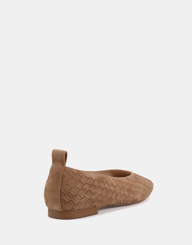 Wittner - Berty Woven Suede Leather Ballet Flats