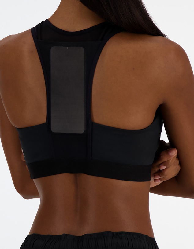 New Balance - Sleek Medium Support Pocket Sports Bra