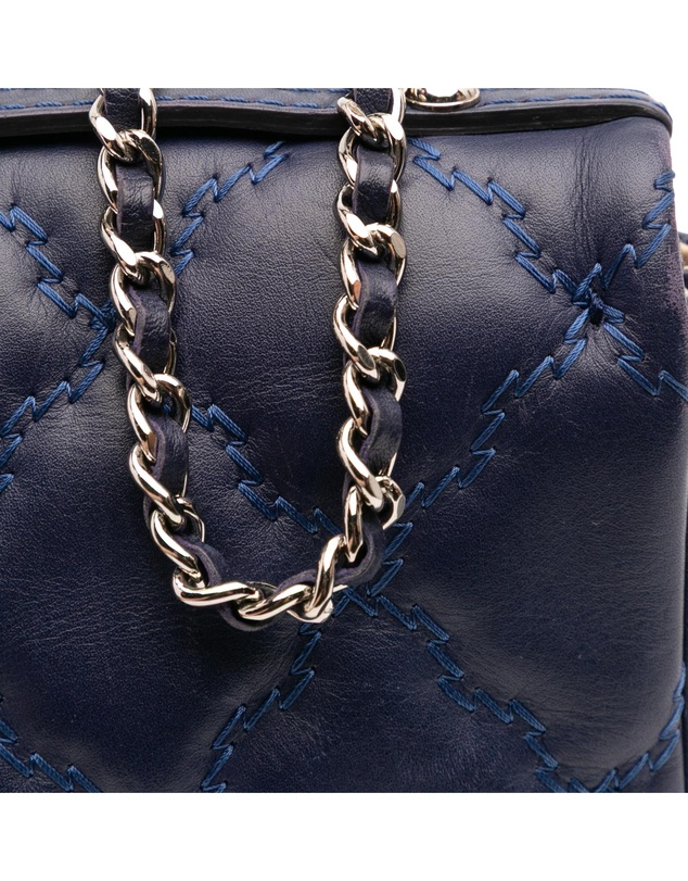 Pre-Loved by Azura Reborn - Pre-Loved Mini Double Stitch Hamptons Flap